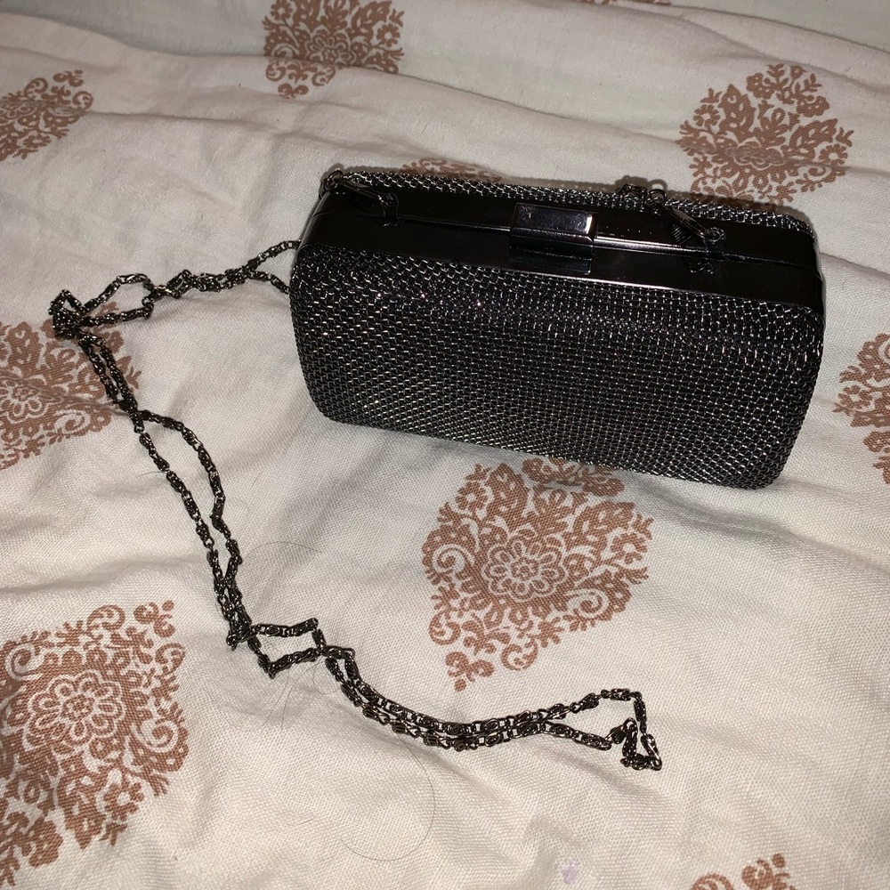 Kate Landry Chrome Clutch